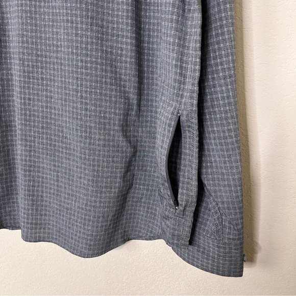 Prana Garvan Long Sleeve Shirt Gray Men's Size XL Outdoor Active # M21212643 - Picture 5 of 12